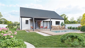 maison neuve à la vente -   37260  VILLEPERDUE, surface 91 m2 vente maison neuve - UBI481663568